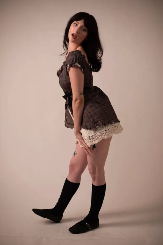 Sépia Babydoll Set