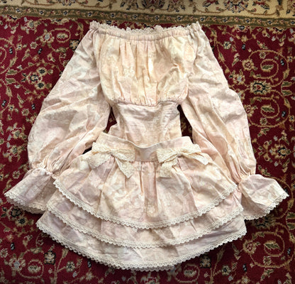 Italian Linen Set [Antique Floral]