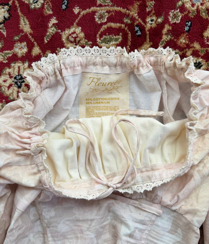 Italian Linen Set [Antique Floral]