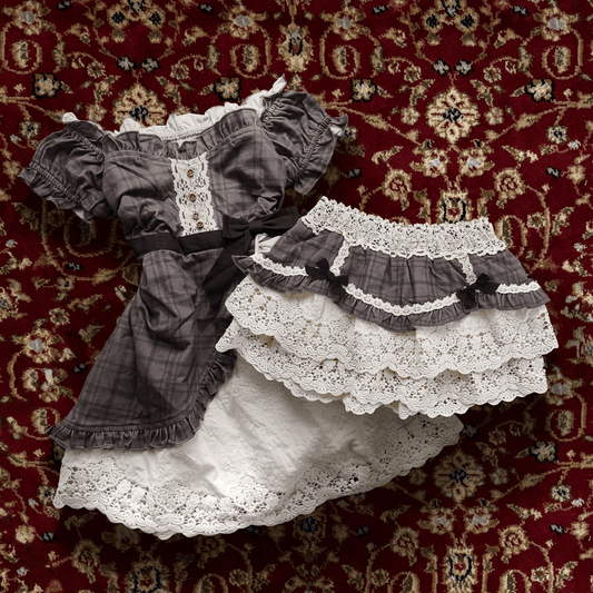 Sépia Babydoll Set